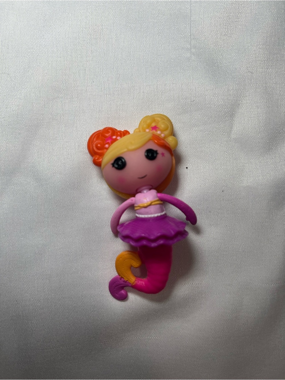 Lalaloopsy 3” Mini Doll Figure Mermaid Opal Yellow Hair Lala-Oopsies Toy